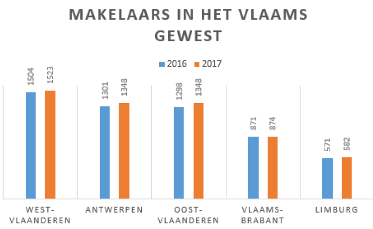 De vastgoedmakelaar in 2017