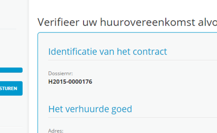 Registreer je huurcontracten online met MyRent Pro